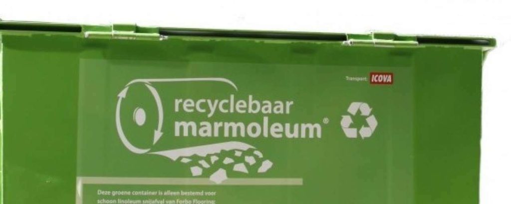 Forbo Floorings Marmoleum recycle container1 e1415802246123