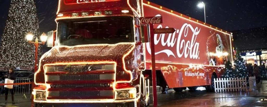 Coca cola vrachtwagen duurzaam