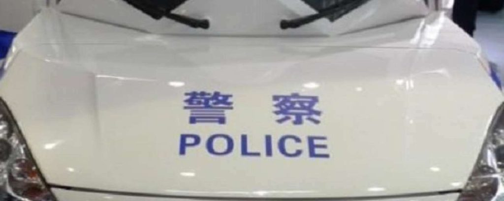 Ev politieauto