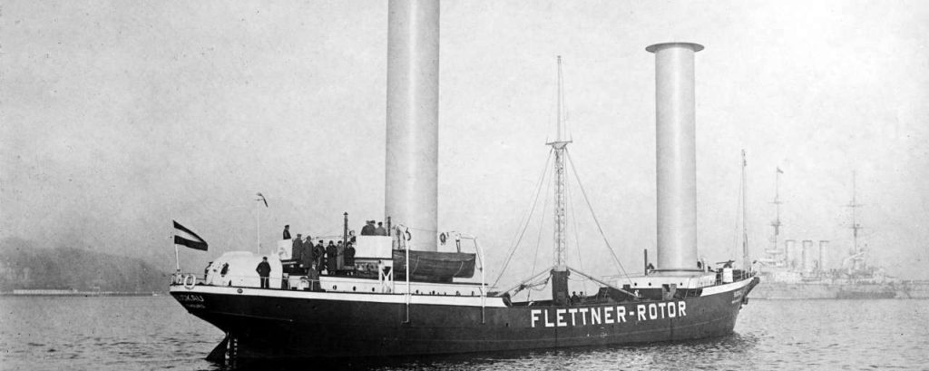 Buckau Flettner Rotor Ship LOC 37764u