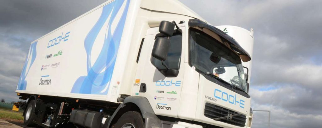 Dearman zero emission transport refrigeration system in on vehicle testing