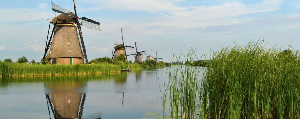 The windmills of Kinderdijk