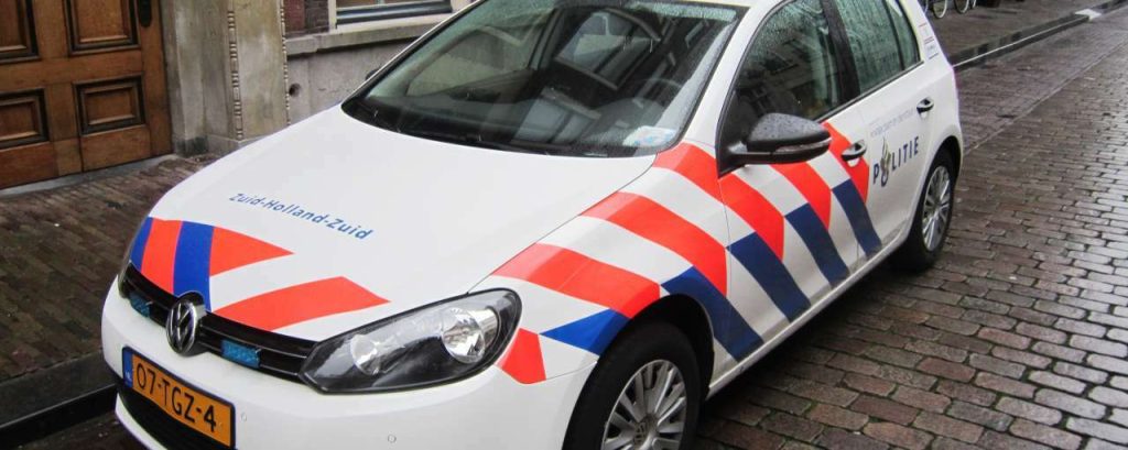 Zuid Holland Zuid police car VW Golf 6