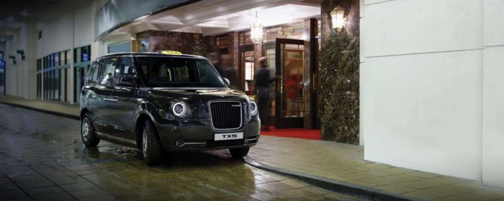 Geely black cab