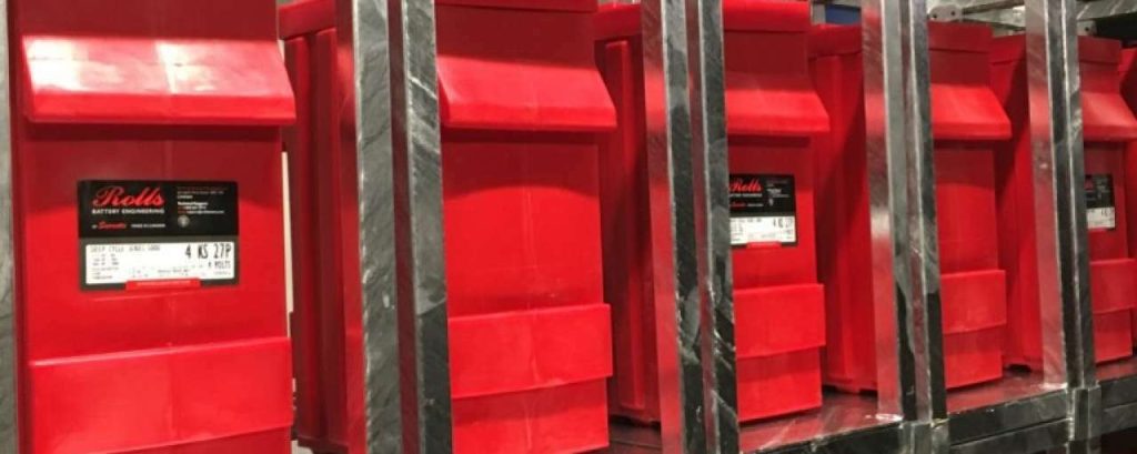 Batterijopslag duurzame zonne energie