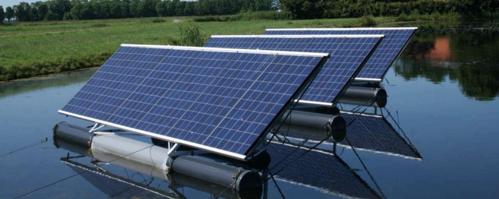 Drijvende zonnepanelen 2