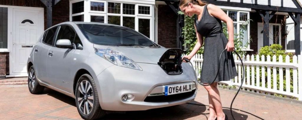 Nissan leaf home charging 12