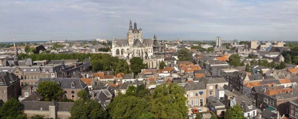S hertogenbosch panorama gezicht op sint jan vanaf sint jacobskerktoren rce