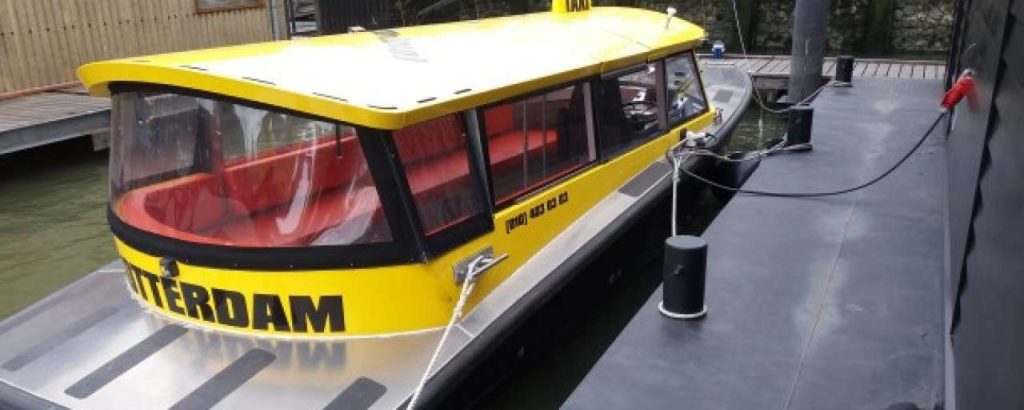 Hybride watertaxi rotterdam aan de stroom