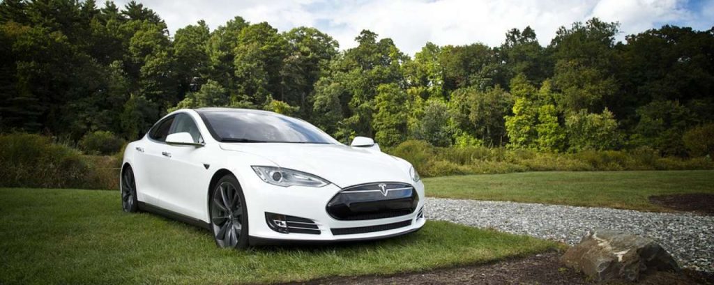 Tesla elektrische auto zelfrijdend elon musk