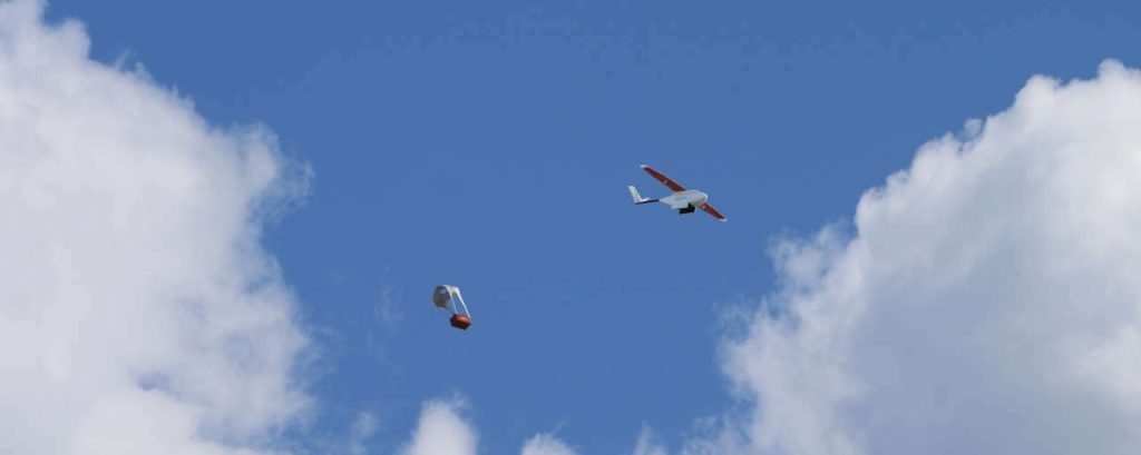 Zipline delivery