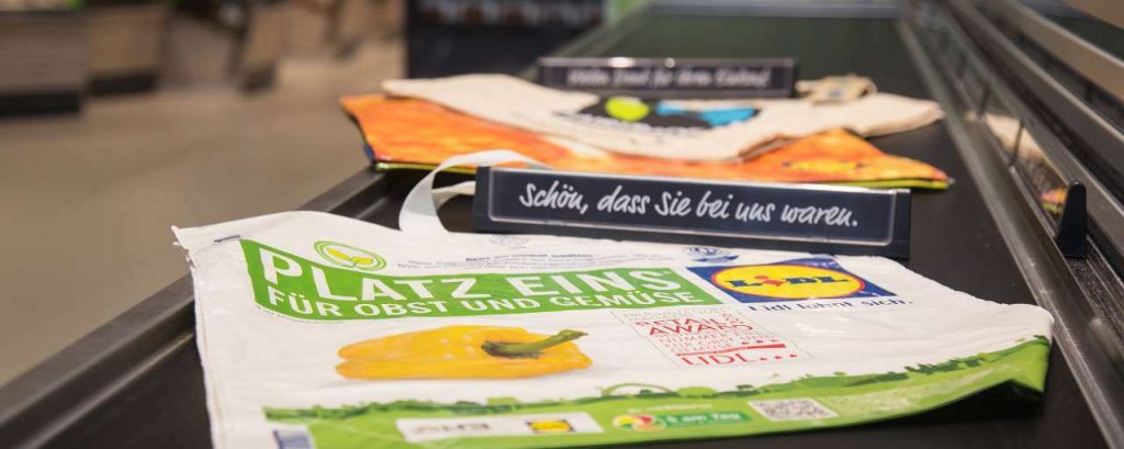 Auslistung plastiktuete