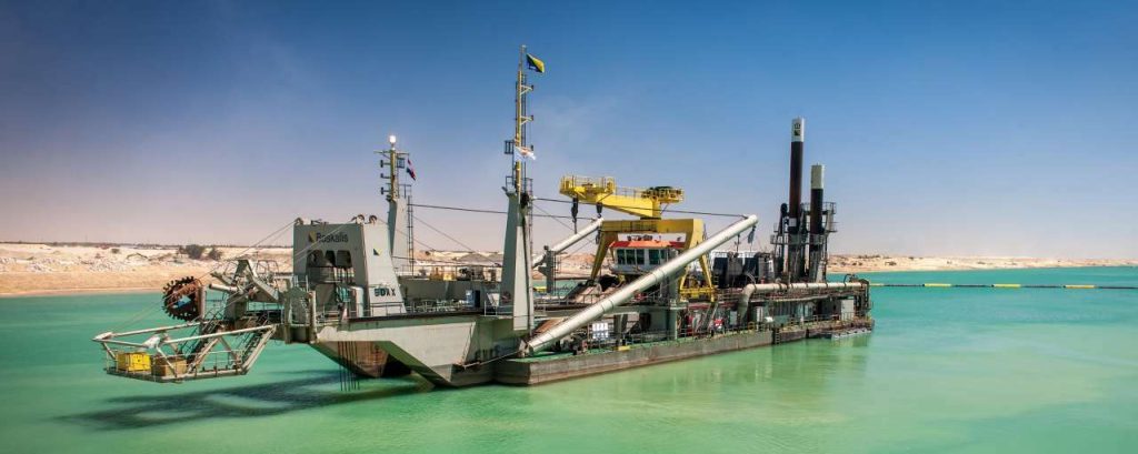 Edax cutter suction dredger boskalis 1