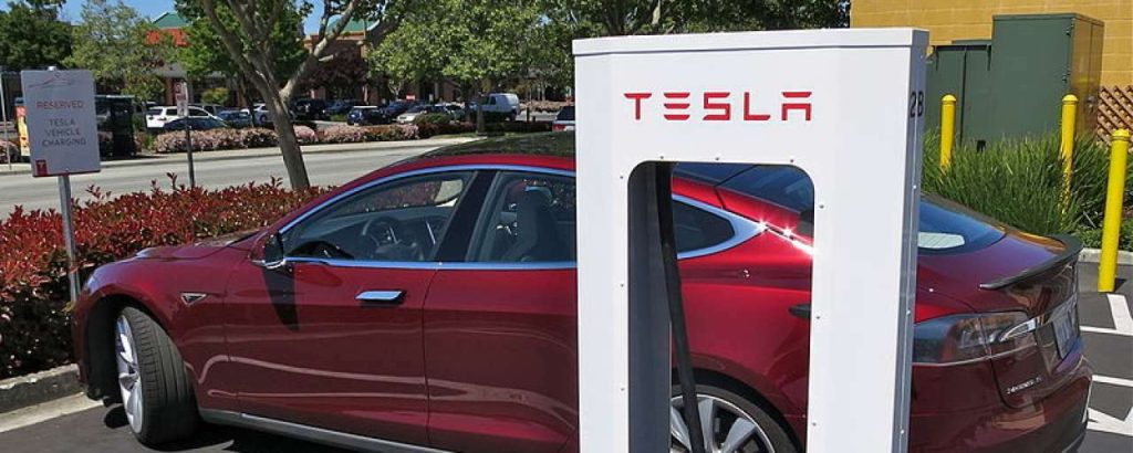 Tesla supercharger