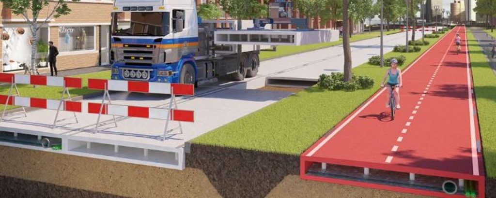 Duurzame plasticroad