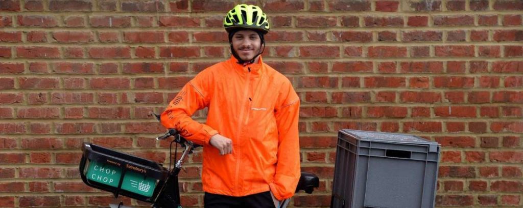 Fietsbezorging sainsburys