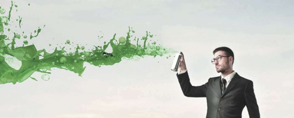 Groen kantoor