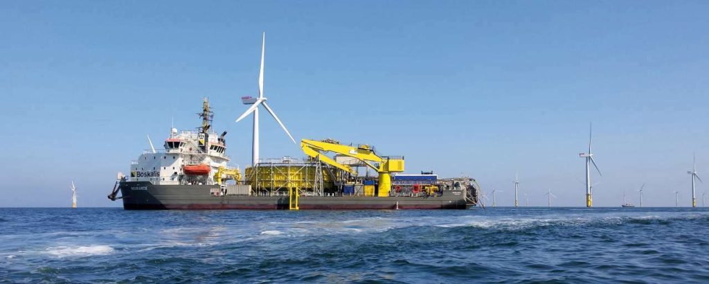 Ndurance cable laying vessel boskalis