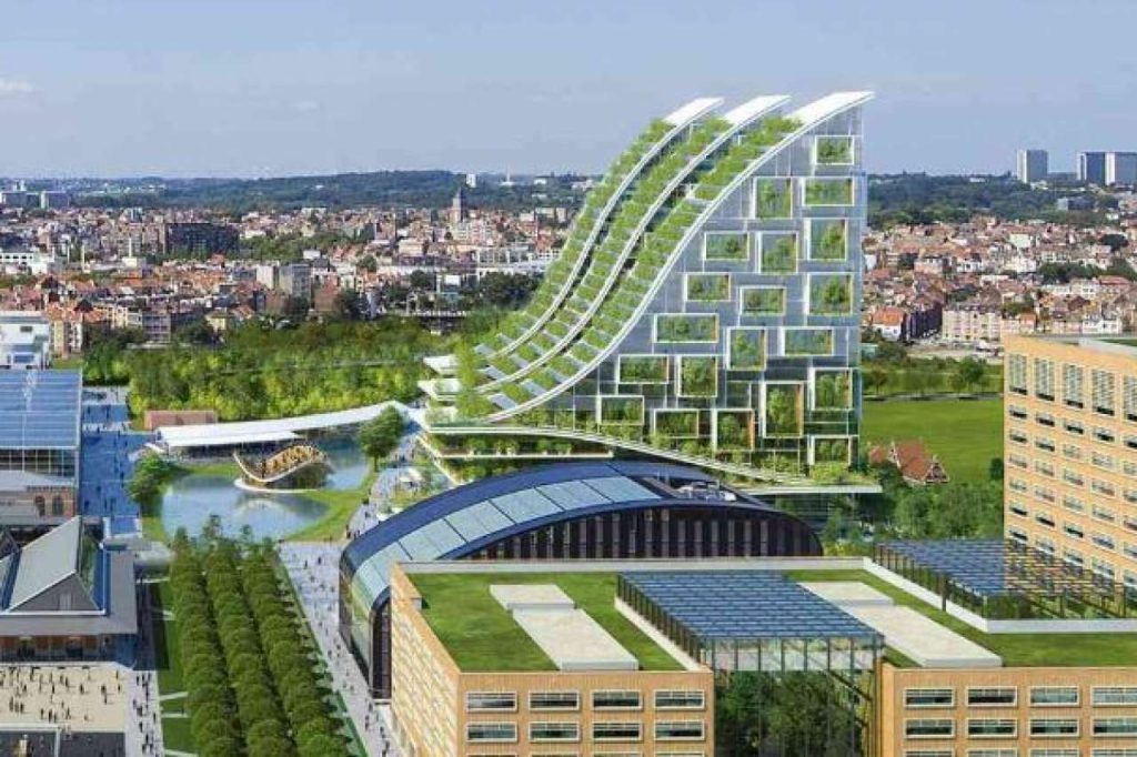 Groene stad brussel
