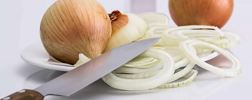 Onion slice knife food 37912