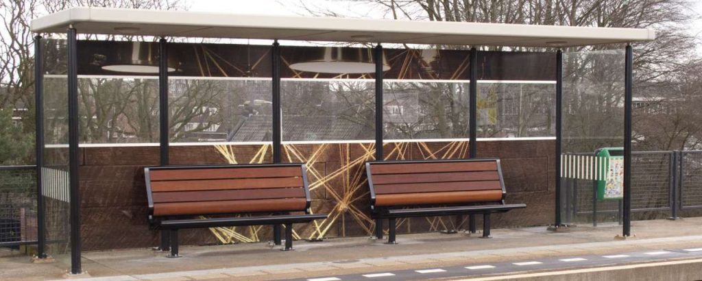 Houten banken duurzaam prorail