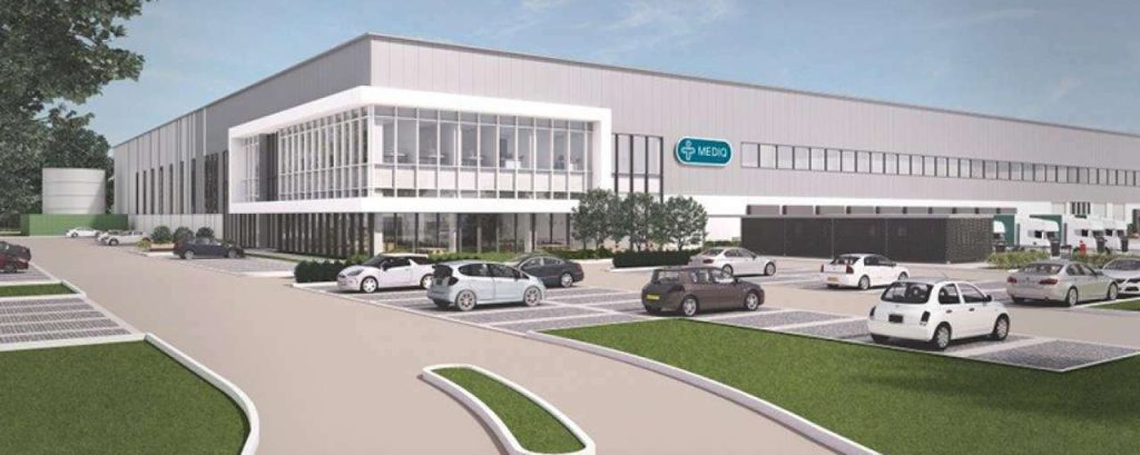 Mediq distributiecentrum duurzaam