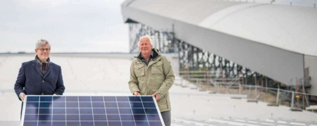 Snowworld zonnepanelen
