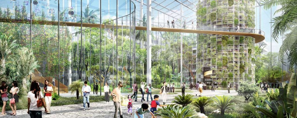 Sunqiao urban farming