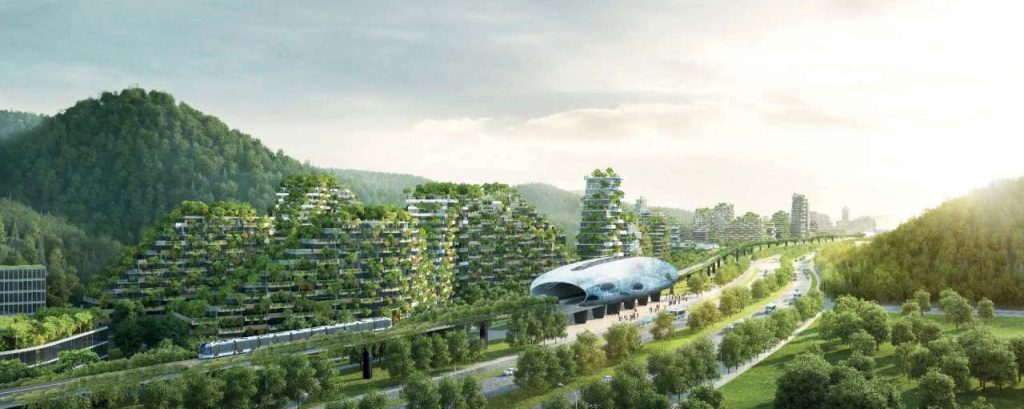 Liuzhou forest city duurzaam