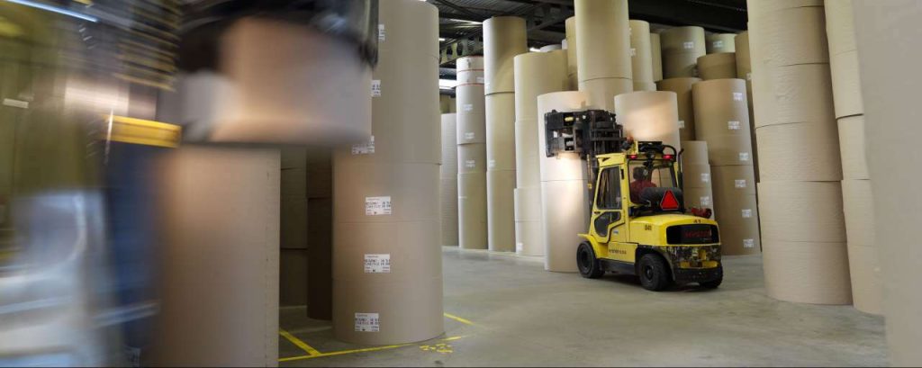 Containerboard reels