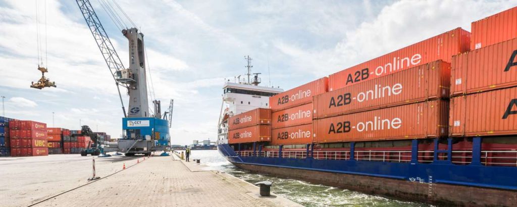 A2b online container goodfuels en we4sea starten project om scheepsemissies te reduceren