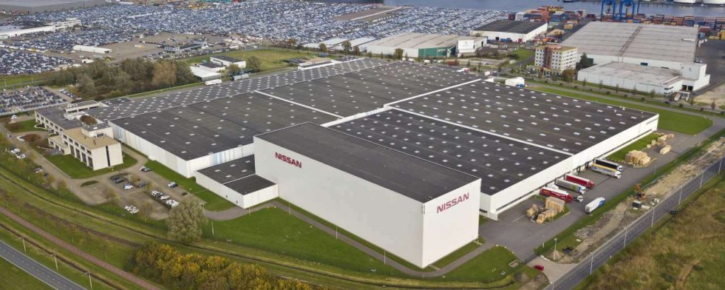 02 nissan realiseert grootste collectieve zonnedak van nederland