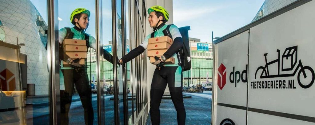 Dpd en fietskoeriers nl samenwerking