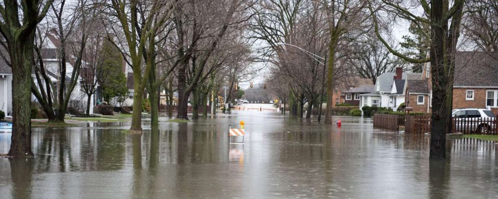 Wateroverlast water hoog water klimaatverandering