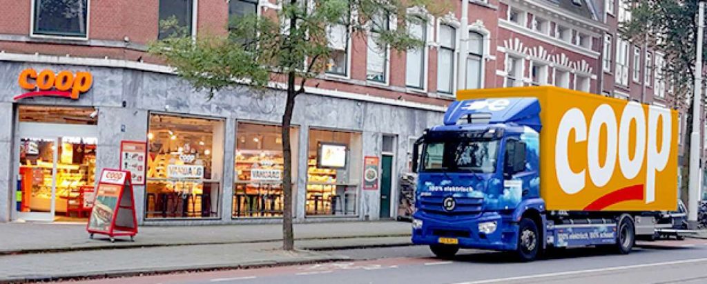 Coop elektrische truck xs