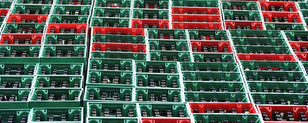 Duurzaam bierkrat