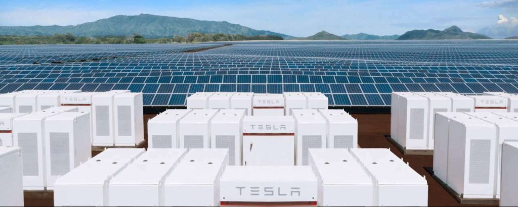 Tesla energieopslag