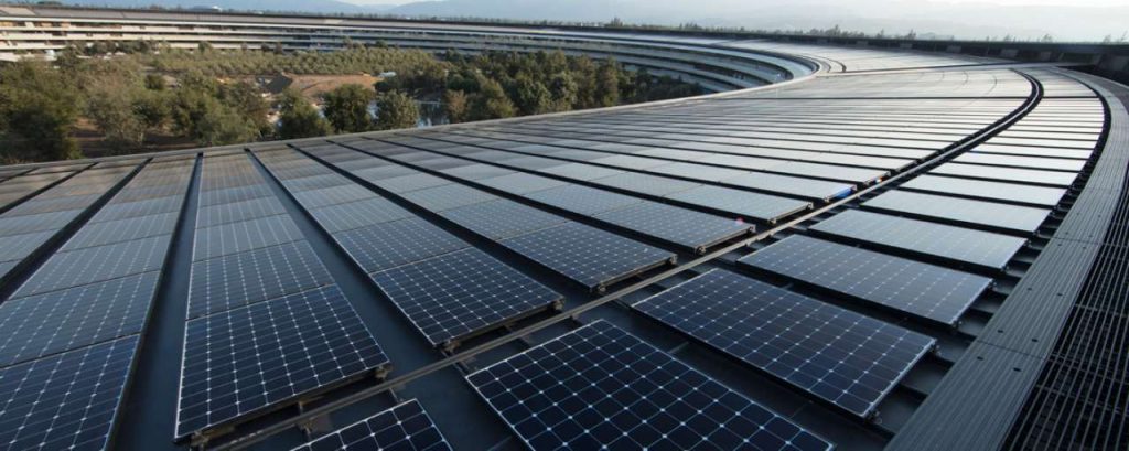Renewable energy apple ap solar panels 040918
