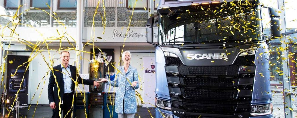 Scania zonnedak