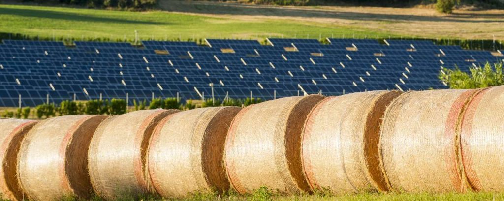 Zonnepanelen landbouw akkers