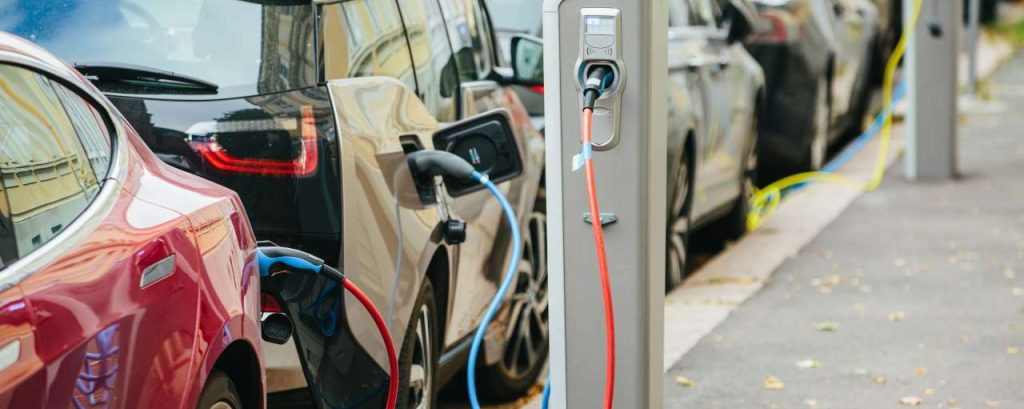 Elektrische auto evs hybride plug in