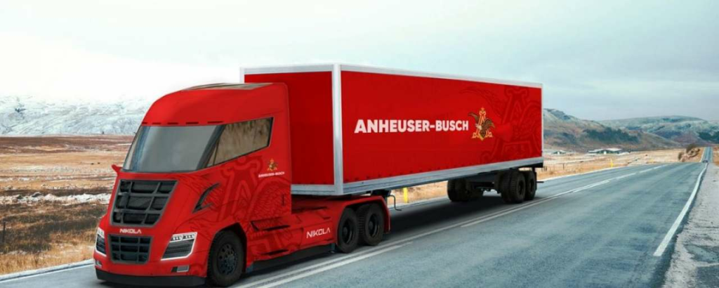 Waterstof truck