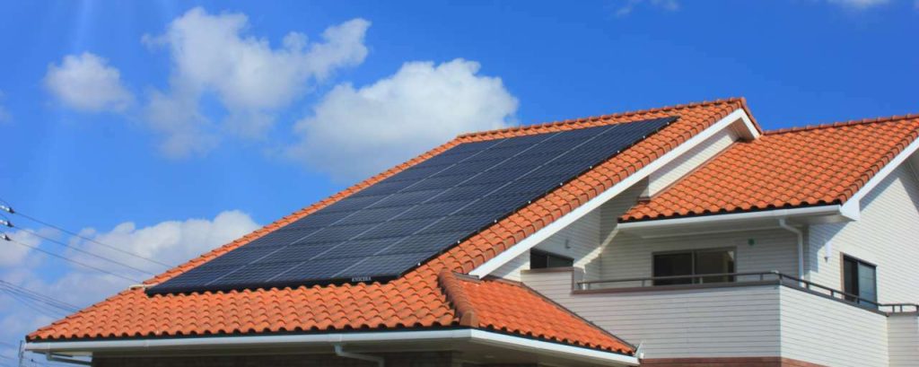 Zonnepanelen dak californie