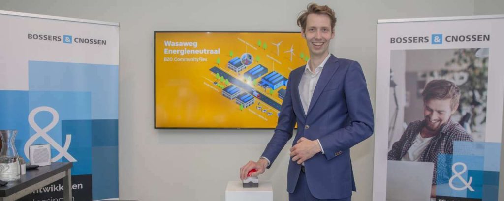 21 06 2018 wethouder gijsbertsen geeft het startsein voor wasaweg energieneutraal