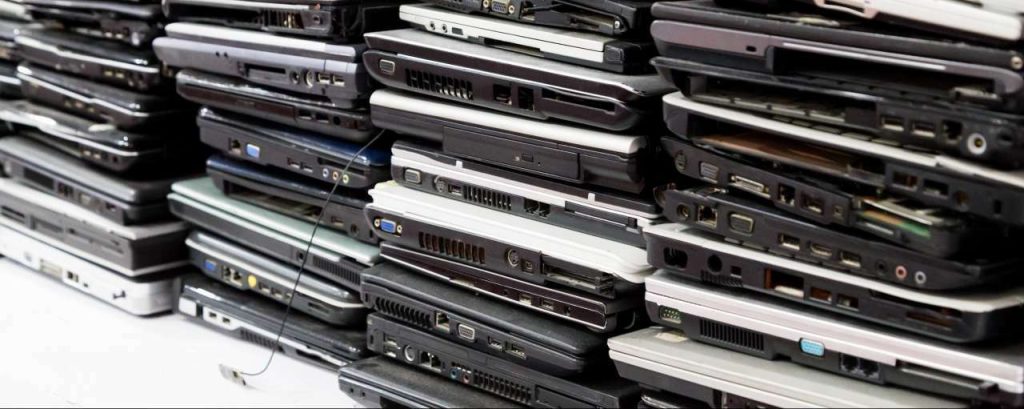 Laptops recycling