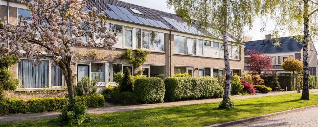 Voorkant gerenoveerde woningen nieuwegein fotografie john verbruggen 6 kleiner