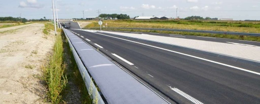 Zonne energie vangrail