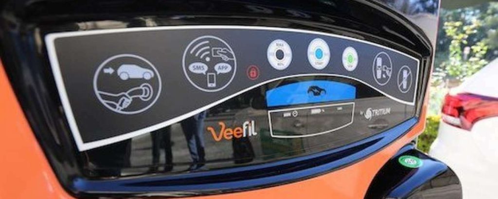 Tritium elektrisch laden