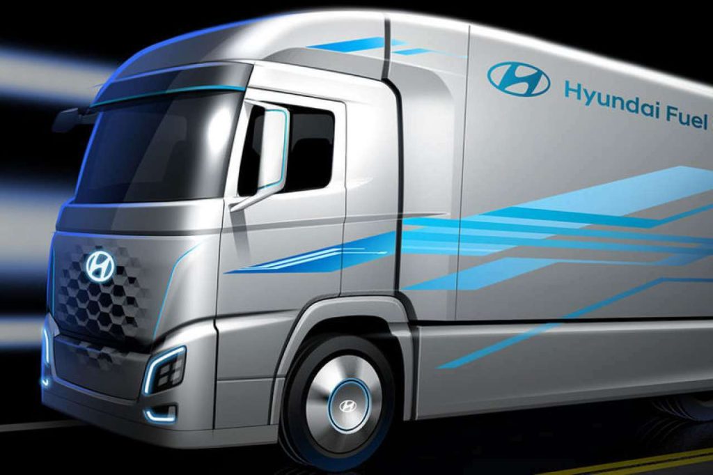 Hyundai truck waterstof