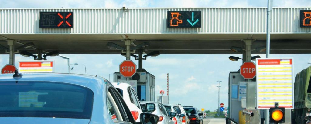 Tolweg elektrische auto